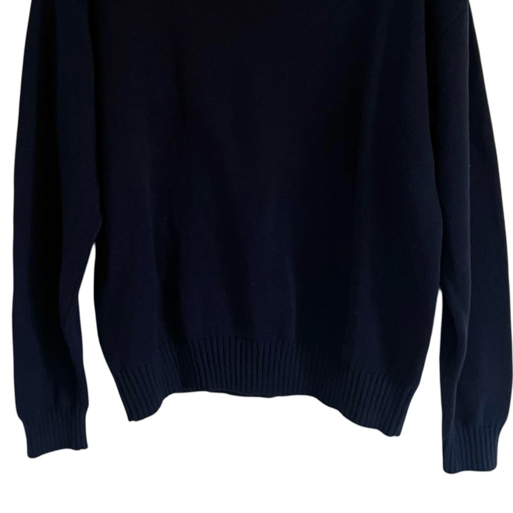 Edikted Blue 1976 Billiards Cotton Graphic Crewneck Sweater NWT Medium - Picture 6 of 10